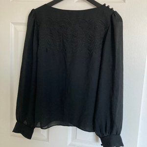 Elite Black Blouse